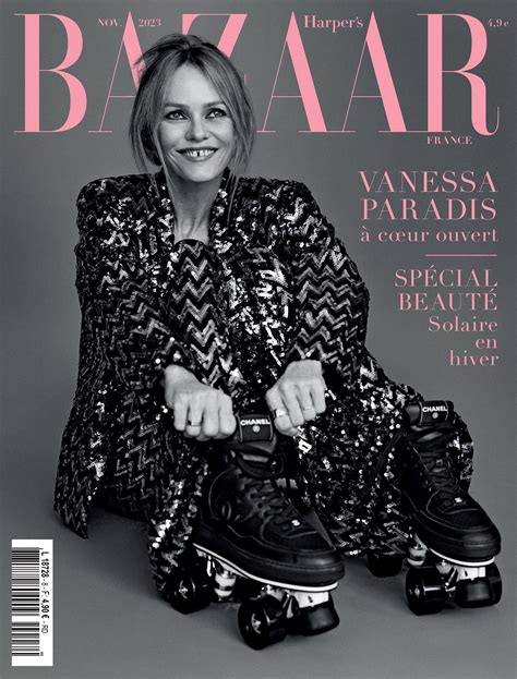 vanessa paradis dior|Vanessa Paradise Covers Harper's Bazaar France .